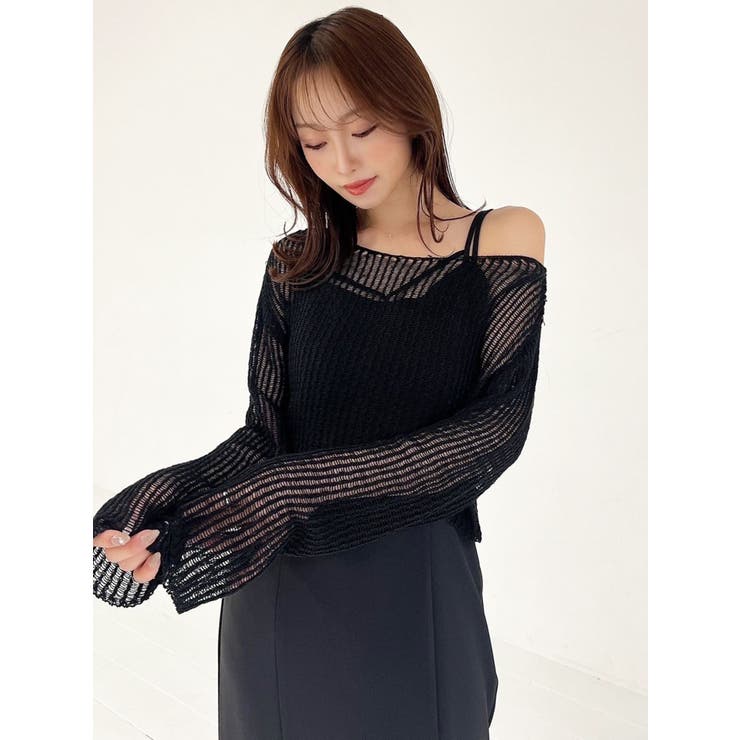 メッシュルーズトップス | RESEXXY | 詳細画像2 