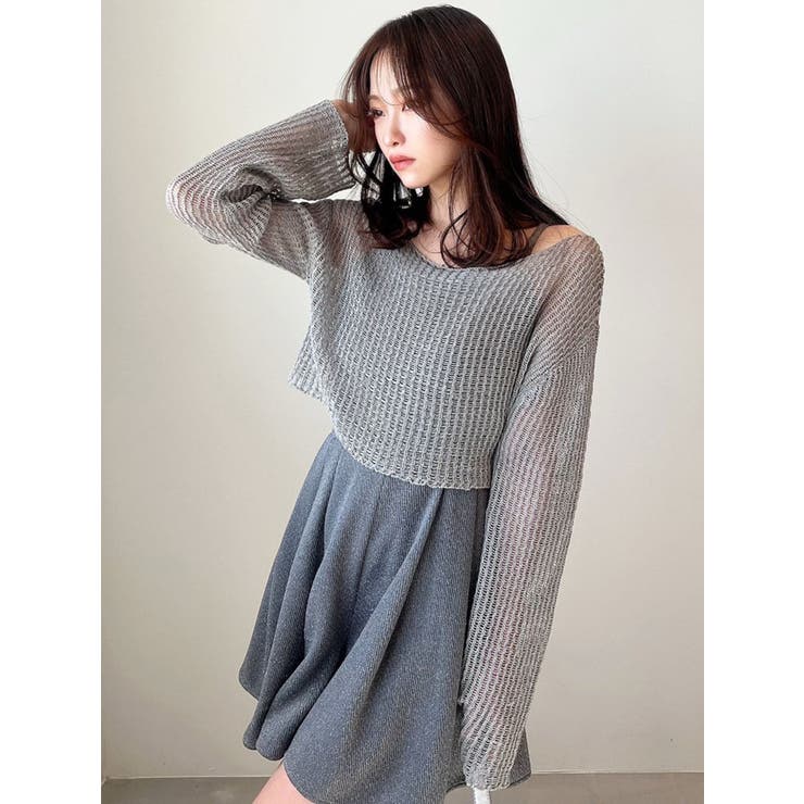 メッシュルーズトップス | RESEXXY | 詳細画像21 