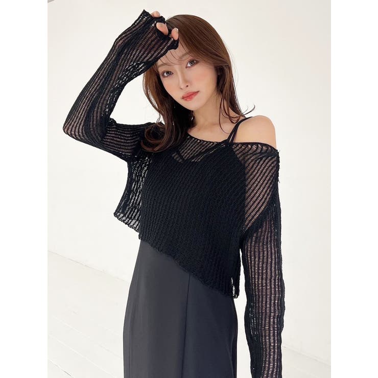 メッシュルーズトップス | RESEXXY | 詳細画像3 