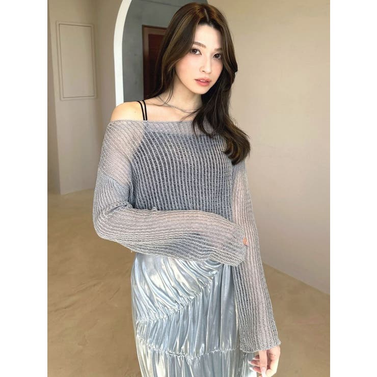 メッシュルーズトップス | RESEXXY | 詳細画像30 