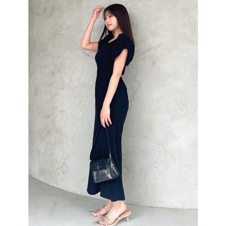 CHICWISH(シックウィッシュ)｜ビッグリボンマーメイドワンピース ビッグボタニカルマーメイドワンピース[品番：MKSW0050351