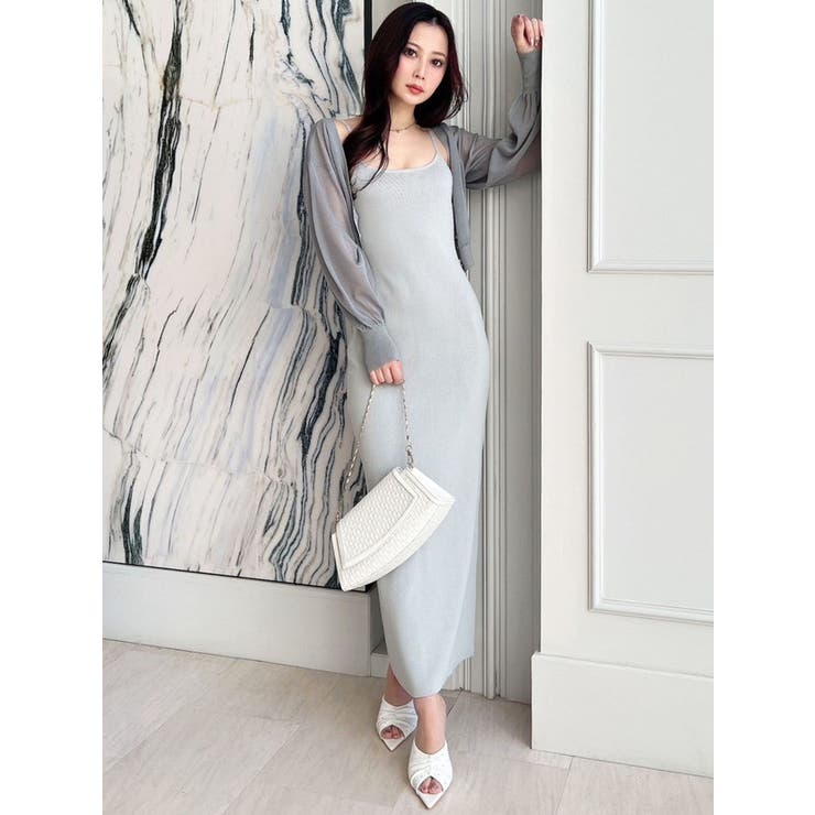 シアーカーデコンビニットワンピース | RESEXXY | 詳細画像28 