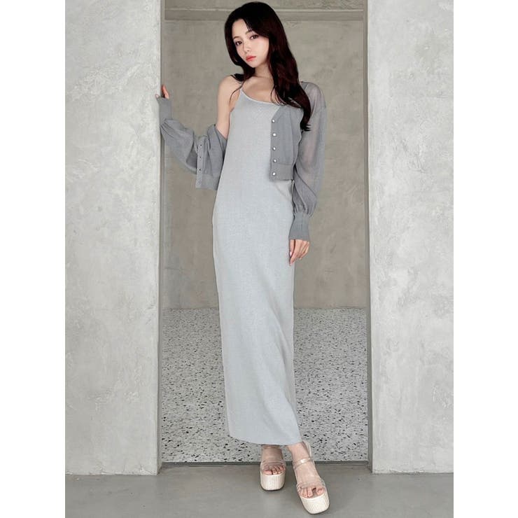 シアーカーデコンビニットワンピース | RESEXXY | 詳細画像40 