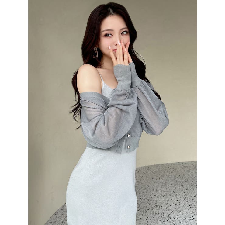 シアーカーデコンビニットワンピース | RESEXXY | 詳細画像41 