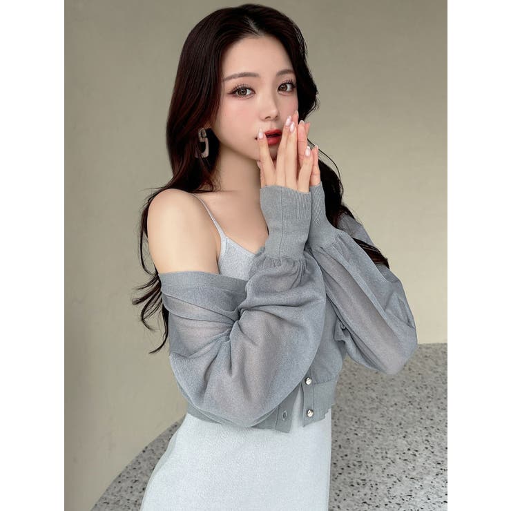 シアーカーデコンビニットワンピース | RESEXXY | 詳細画像42 