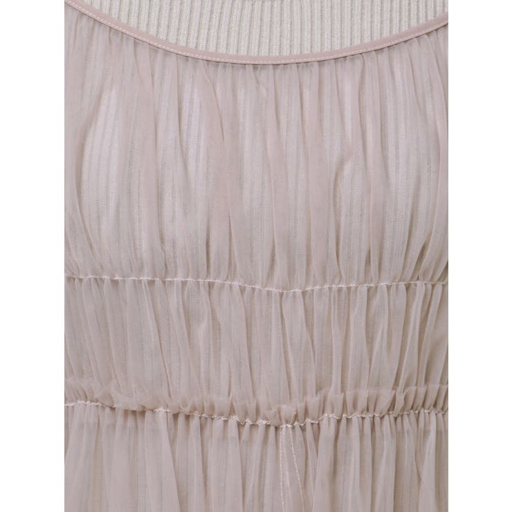 ニットコンビレイヤードチュールワンピース | RESEXXY | 詳細画像30 