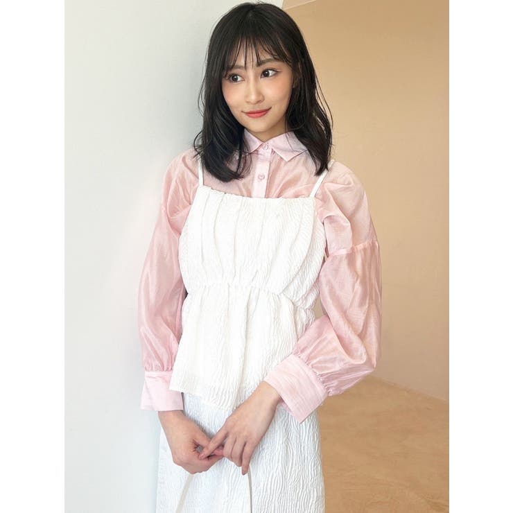 ジャガードペプラムキャミチュニック【セットアップ着用可能】 | RESEXXY | 詳細画像28 