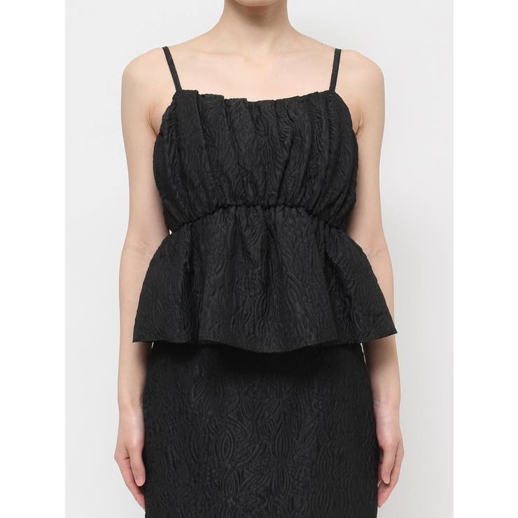 ジャガードペプラムキャミチュニック【セットアップ着用可能】 | RESEXXY | 詳細画像40 