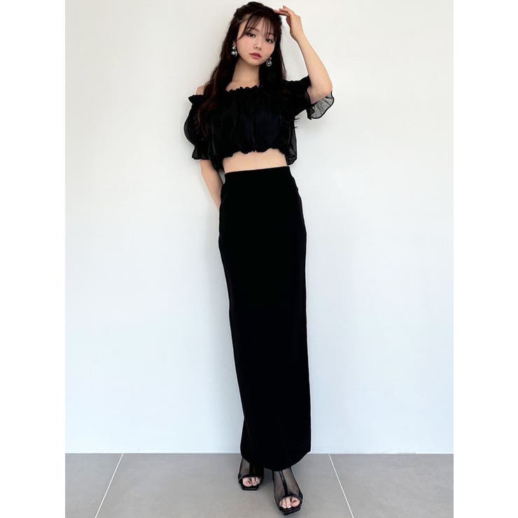 クロップドオフショルトップス | RESEXXY | 詳細画像49 