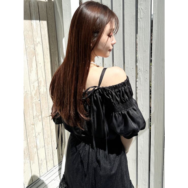 ボリュームスリーブオフショルブラウス | RESEXXY | 詳細画像10 