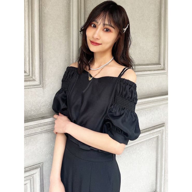 ボリュームスリーブオフショルブラウス | RESEXXY | 詳細画像22 