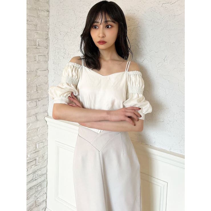 ボリュームスリーブオフショルブラウス | RESEXXY | 詳細画像26 