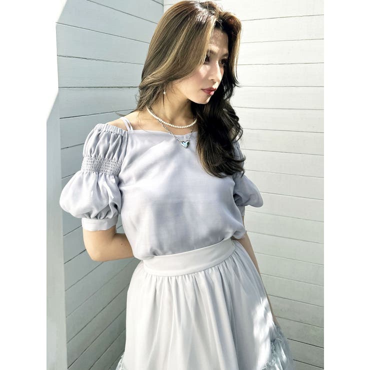 ボリュームスリーブオフショルブラウス | RESEXXY | 詳細画像28 