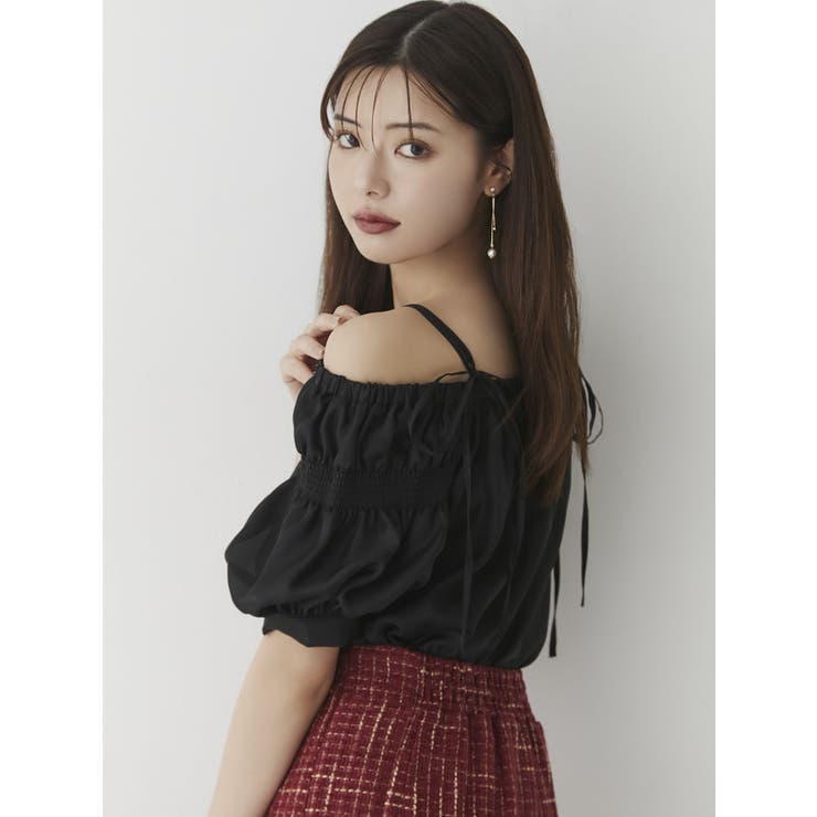 ボリュームスリーブオフショルブラウス | RESEXXY | 詳細画像32 