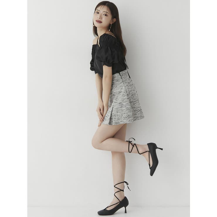 ボリュームスリーブオフショルブラウス | RESEXXY | 詳細画像37 