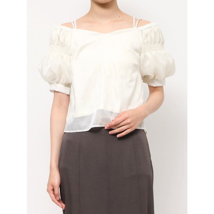 ボリュームスリーブオフショルブラウス | RESEXXY | 詳細画像49 