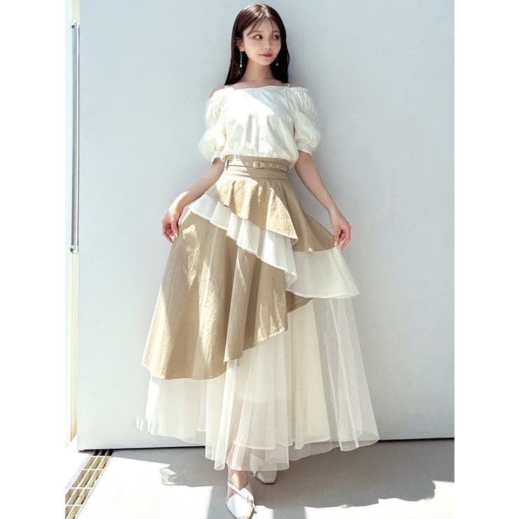 ボリュームスリーブオフショルブラウス | RESEXXY | 詳細画像6 