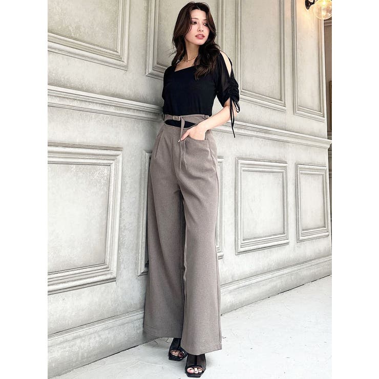 ウエストオープンワイドパンツ[品番：MKSW0058821]｜RESEXXY