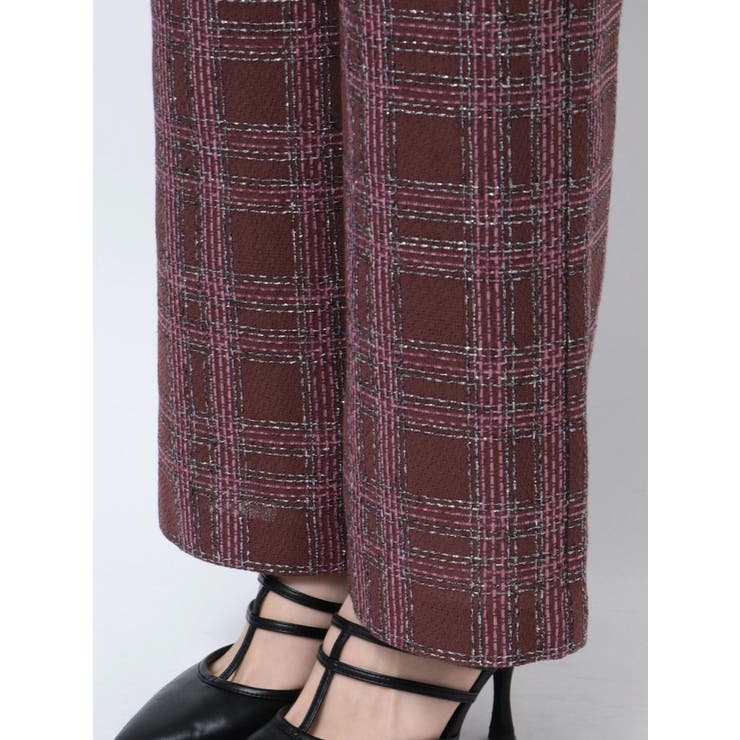 ツイードワイドパンツ【セットアップ着用可能】 | RESEXXY | 詳細画像30 