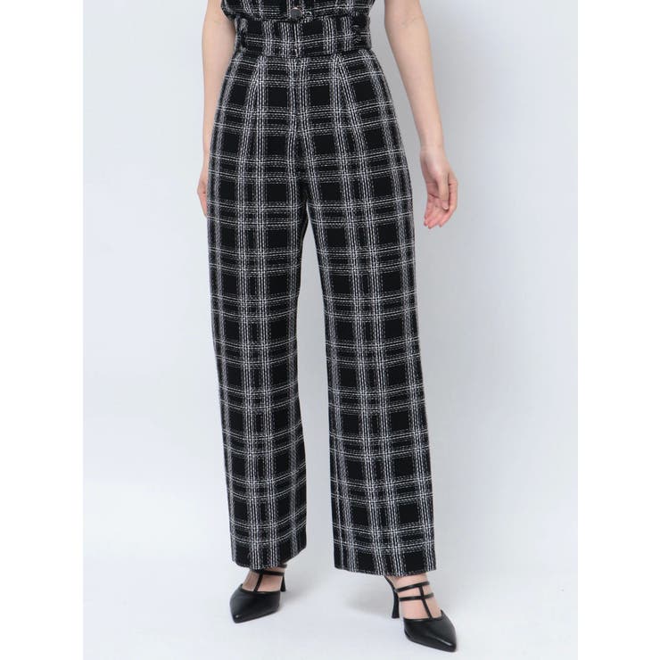 ツイードワイドパンツ【セットアップ着用可能】 | RESEXXY | 詳細画像36 