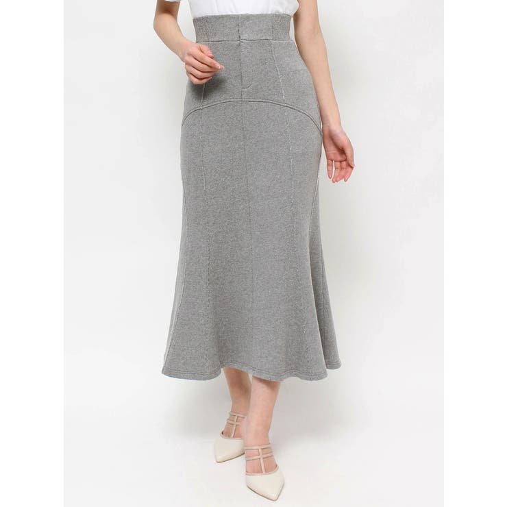 ワンウォッシュ加工ジャージスカート[品番：MKSW0058092]｜RESEXXY