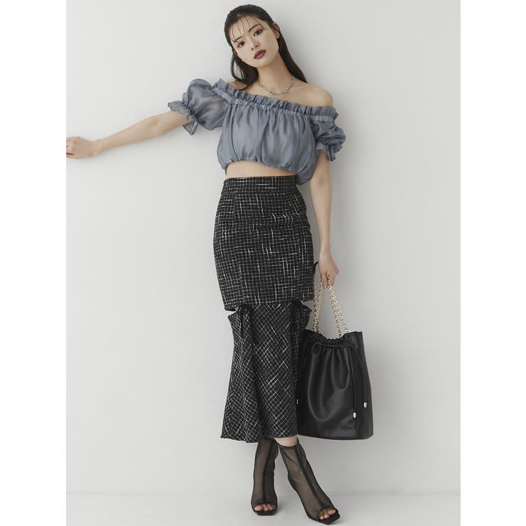 マーメイドプリントスカート♡新作新品34 マーメイドプリントスカート♡新作新品34 マーメイドプリント