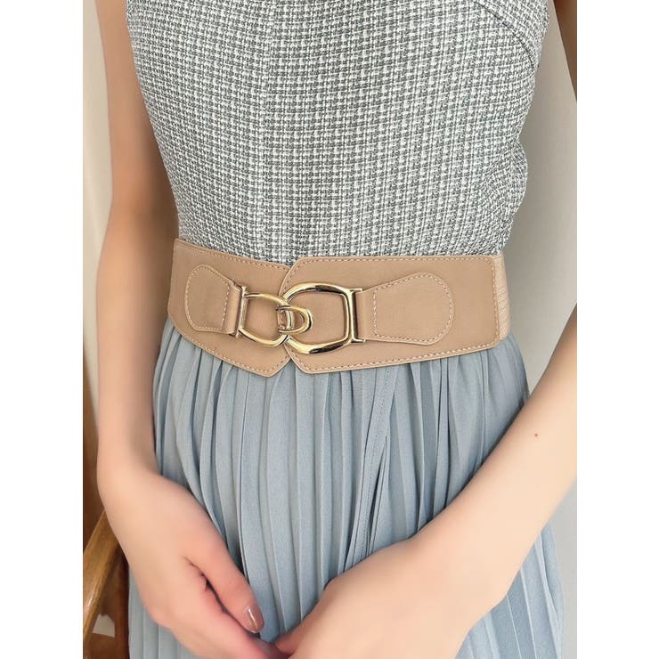 ベージュ | ワイドゴムベルト | RESEXXY