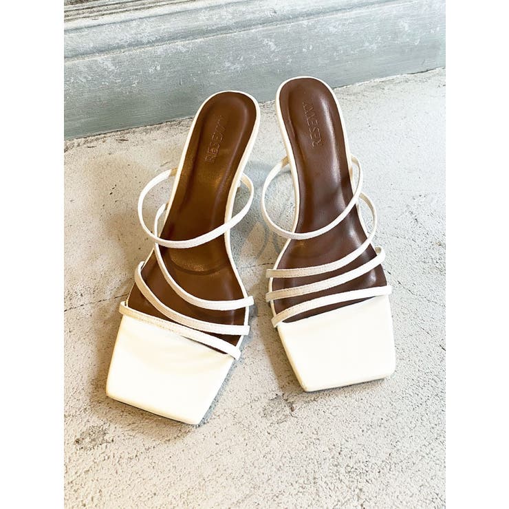 ランダムラインピンヒールサンダル | RESEXXY | 詳細画像3 