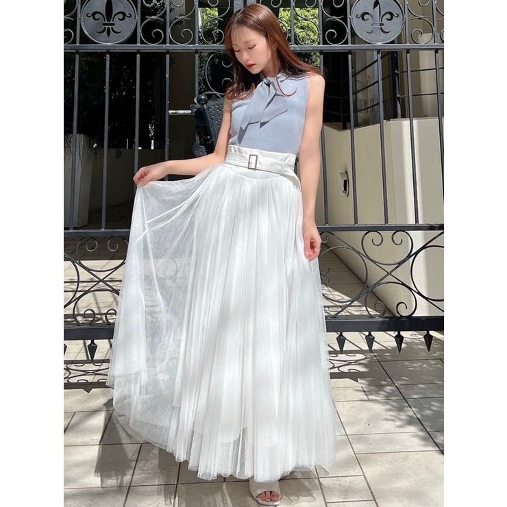 ノースリーブボウタイニットトップス | RESEXXY | 詳細画像12 