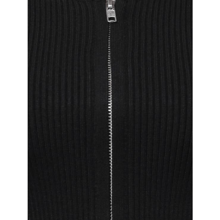 ジップデザインクロップドニットトップス | RESEXXY | 詳細画像34 