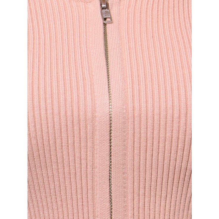 ジップデザインクロップドニットトップス | RESEXXY | 詳細画像35 