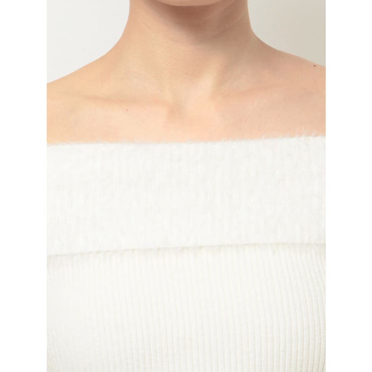 シャギーコンビオフショルニットトップス | RESEXXY | 詳細画像35 