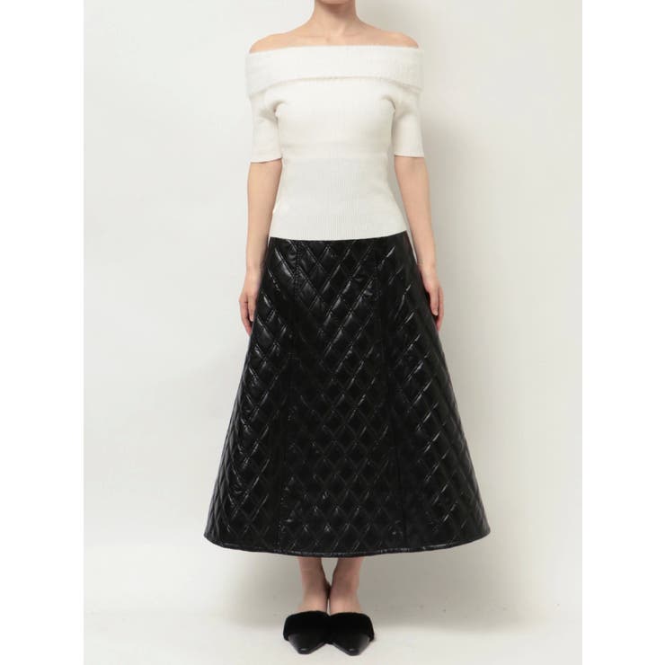 シャギーコンビオフショルニットトップス | RESEXXY | 詳細画像39 