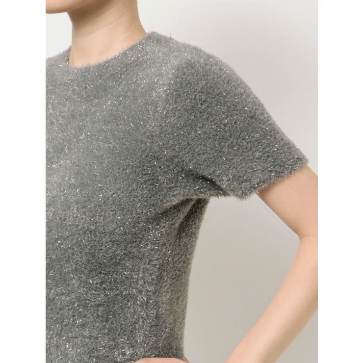 ミニシャギーラメニットトップス | RESEXXY | 詳細画像36 