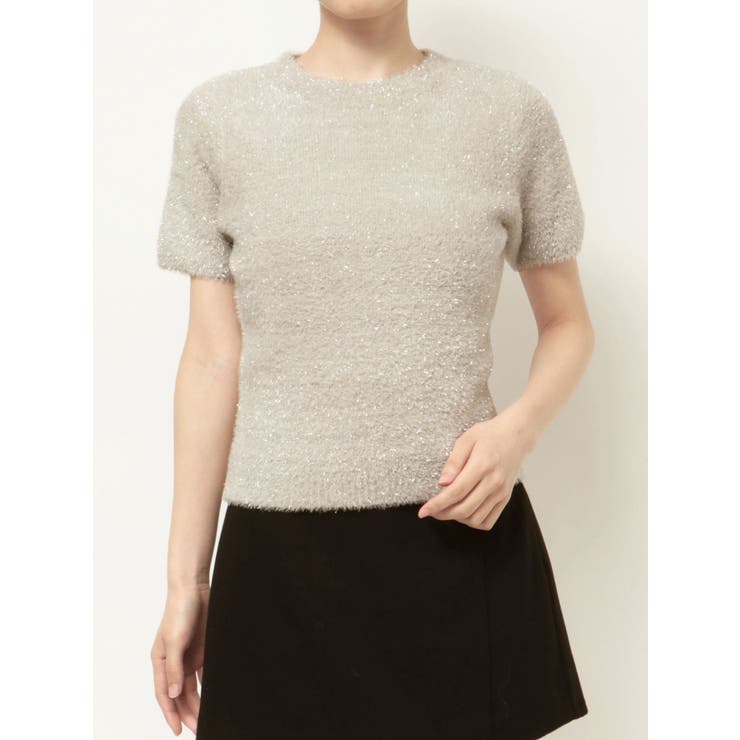 ミニシャギーラメニットトップス | RESEXXY | 詳細画像45 