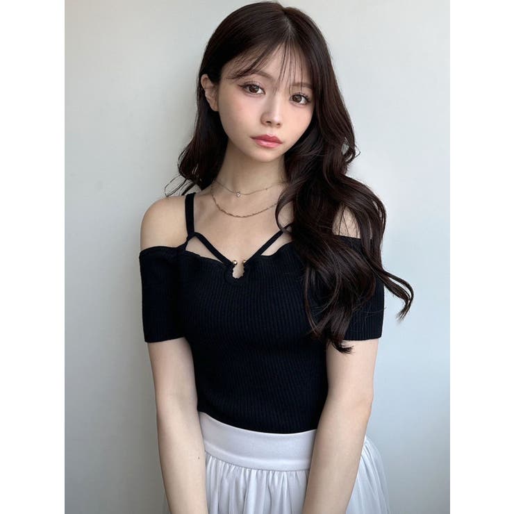 バストデザインニットトップス | RESEXXY | 詳細画像10 