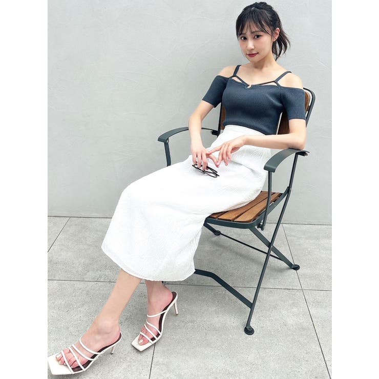 バストデザインニットトップス | RESEXXY | 詳細画像14 