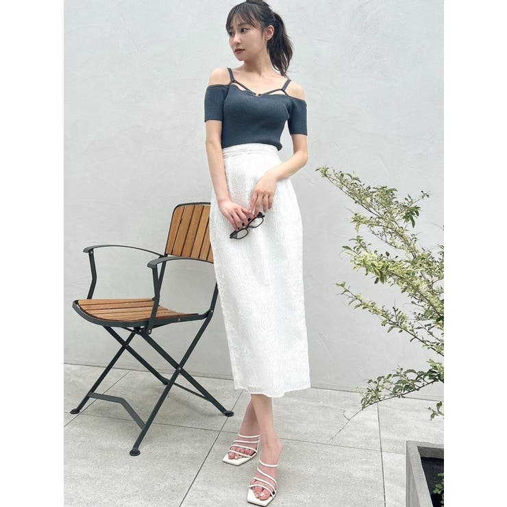 バストデザインニットトップス | RESEXXY | 詳細画像16 