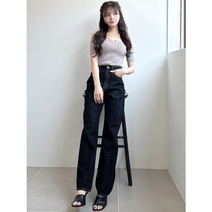 バストデザインニットトップス | RESEXXY | 詳細画像8 