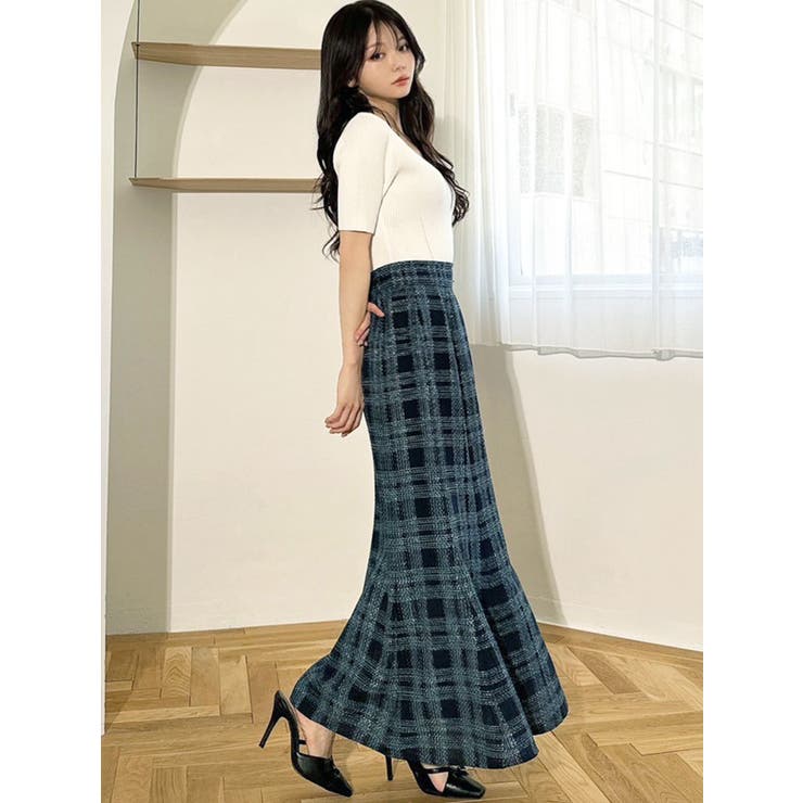 ラウンドネックリブニットトップス | RESEXXY | 詳細画像14 