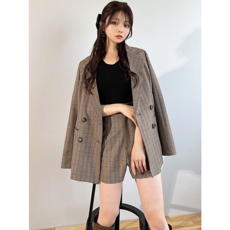 ラウンドネックリブニットトップス | RESEXXY | 詳細画像24 