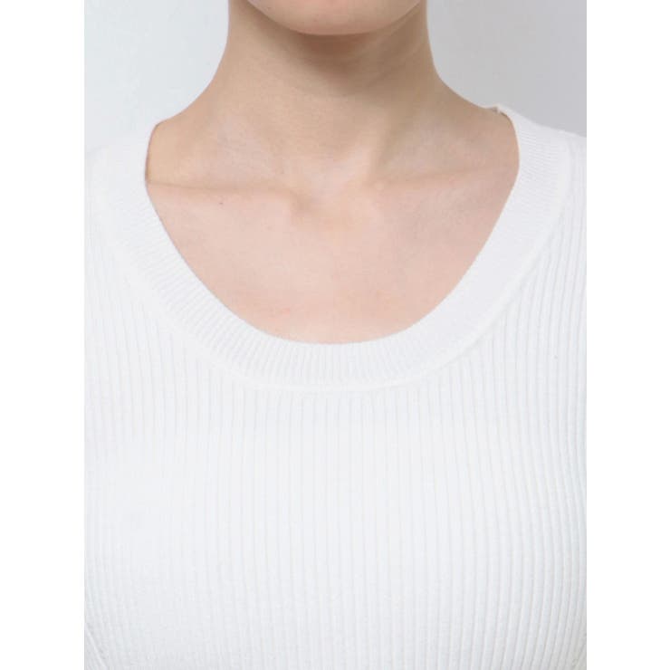 ラウンドネックリブニットトップス | RESEXXY | 詳細画像32 
