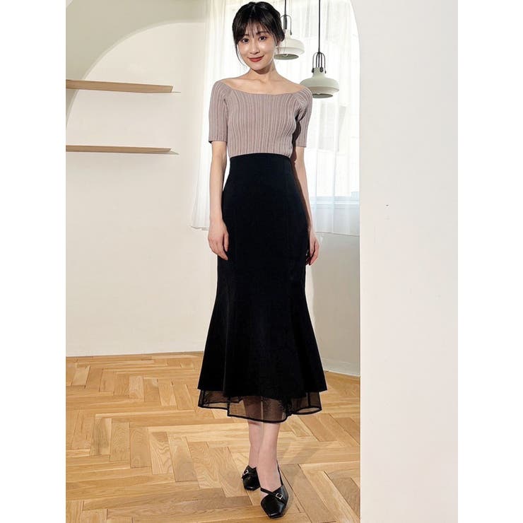 オフショルリブニットトップス | RESEXXY | 詳細画像14 