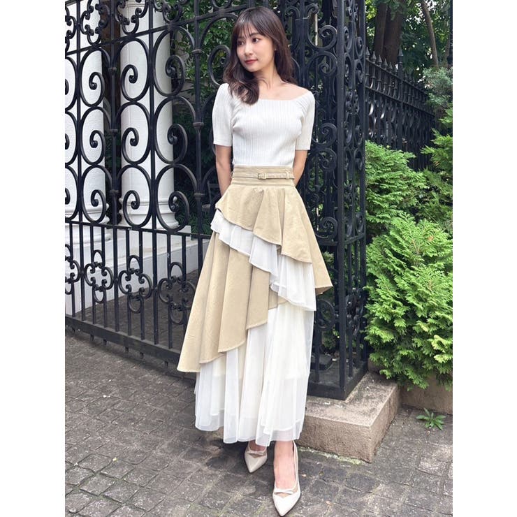 オフショルリブニットトップス | RESEXXY | 詳細画像18 