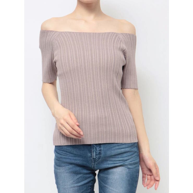 オフショルリブニットトップス | RESEXXY | 詳細画像34 