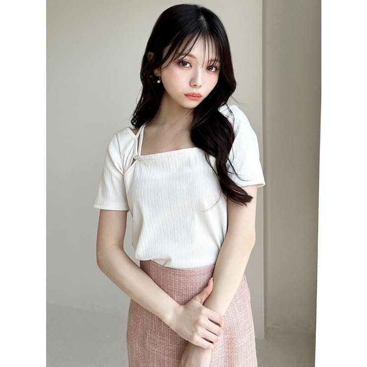 ナローリボンリブトップス | RESEXXY | 詳細画像4 