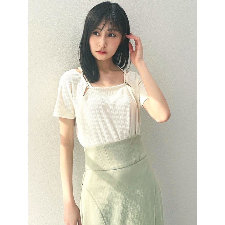 ナローリボンリブトップス | RESEXXY | 詳細画像5 