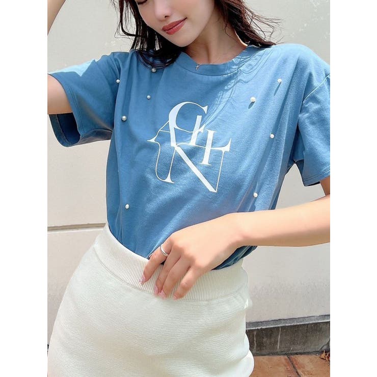 ブルー | ビッグロゴTシャツ | RESEXXY