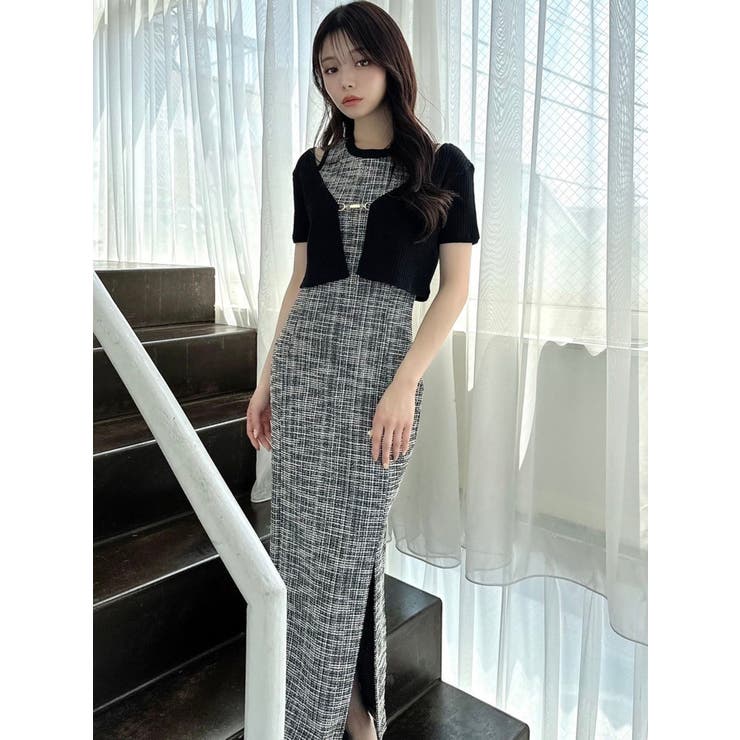 チャームリブニットカーディガン【セットアップ着用可能】 | RESEXXY | 詳細画像11 