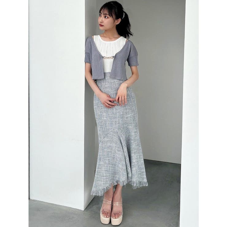 チャームリブニットカーディガン【セットアップ着用可能】 | RESEXXY | 詳細画像23 